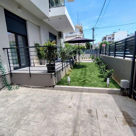 Floral Home 1 - Ground Floor Apt With Courtyard And Private Parking! เอเธนส์ ภายนอก รูปภาพ